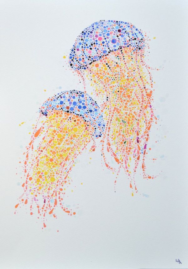 Coloriage A Point De Couleur