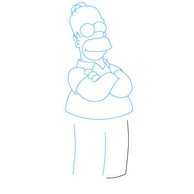 Comment-dessiner-Homer-Simpson-tutoriel-1-12