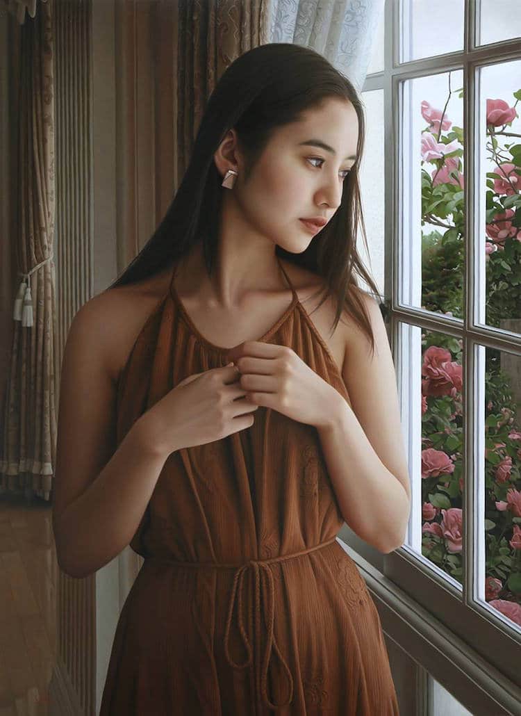 Les-portraits-photo-realistes-de-femmes-japonaises-de-Yasutomo-Oka-10