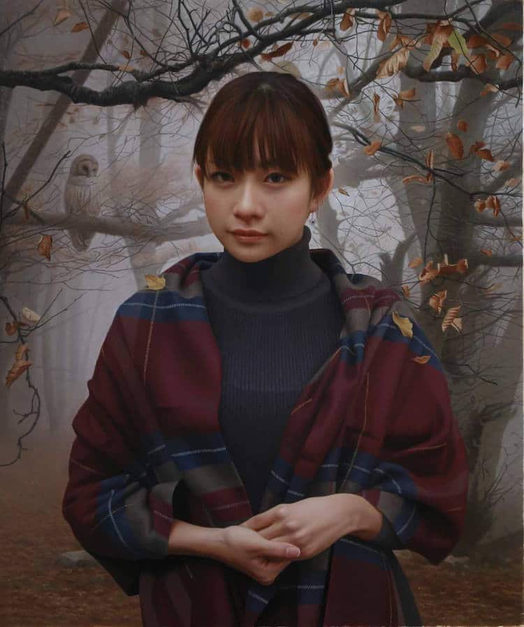 Les-portraits-photo-realistes-de-femmes-japonaises-de-Yasutomo-Oka-3