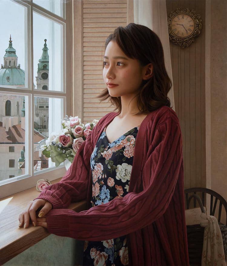 Les-portraits-photo-realistes-de-femmes-japonaises-de-Yasutomo-Oka-7