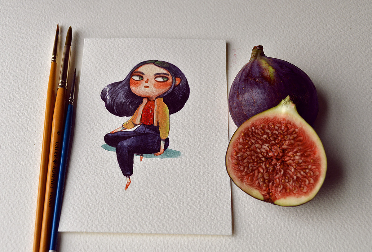 des-fruits-en-personnages-par-Marija-Tiurina-5-figue