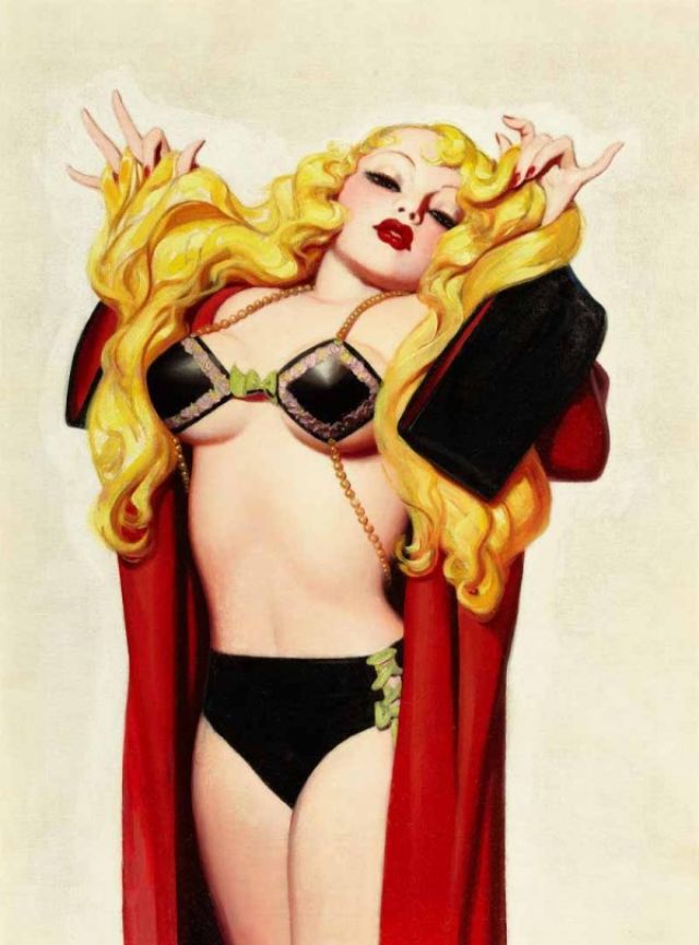 50 Illustrations De Pin Ups Art Deco Par Enoch Bolles