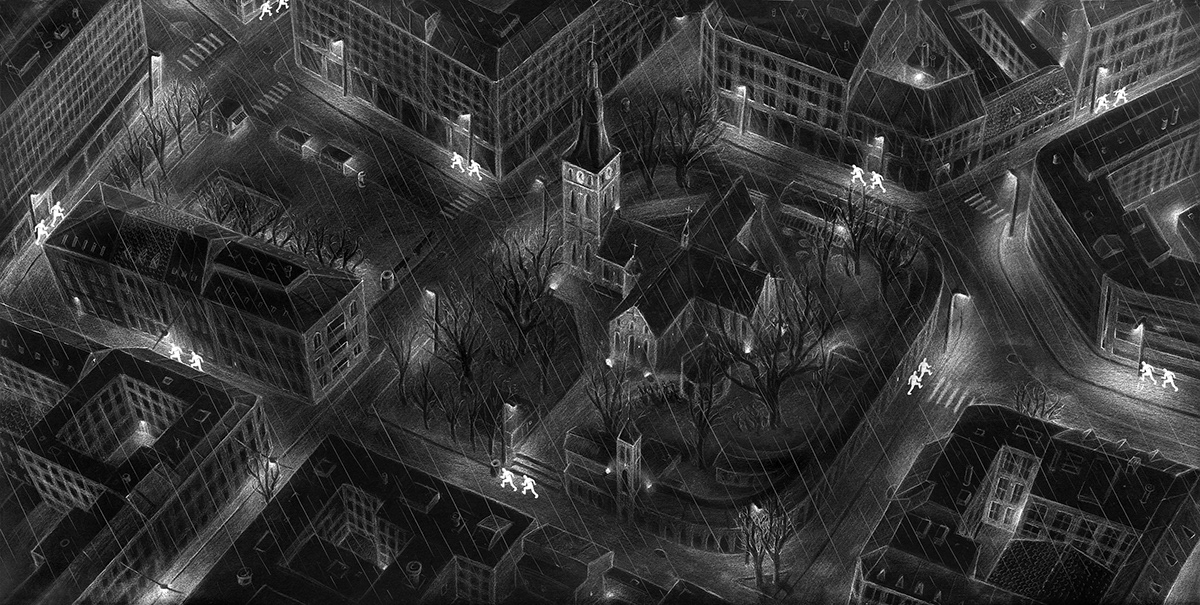 Des-dessins-au-crayon-retravailles-sous-photoshop-par-Borge-Bredenbekk-4