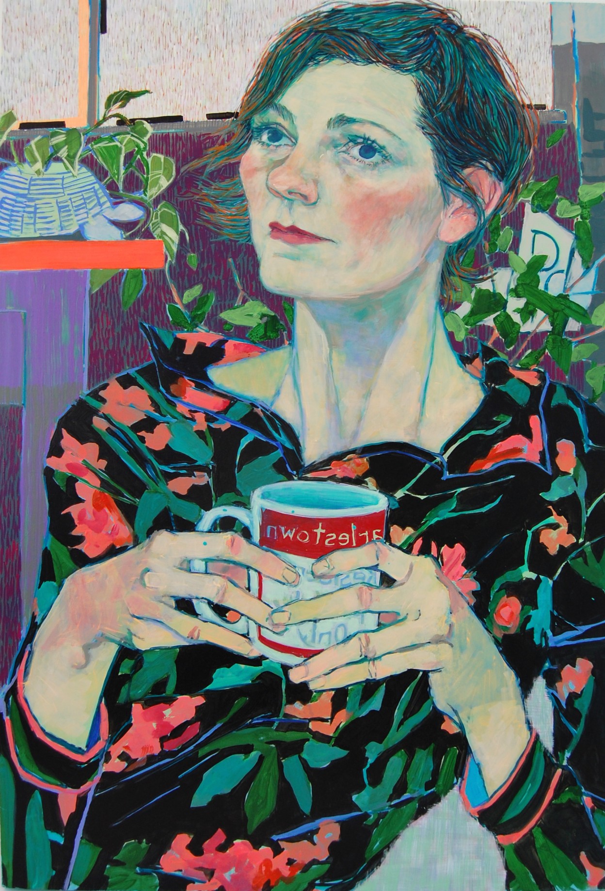 Des-portraits-de-famille-colores-par-Hope-Gangloff-2