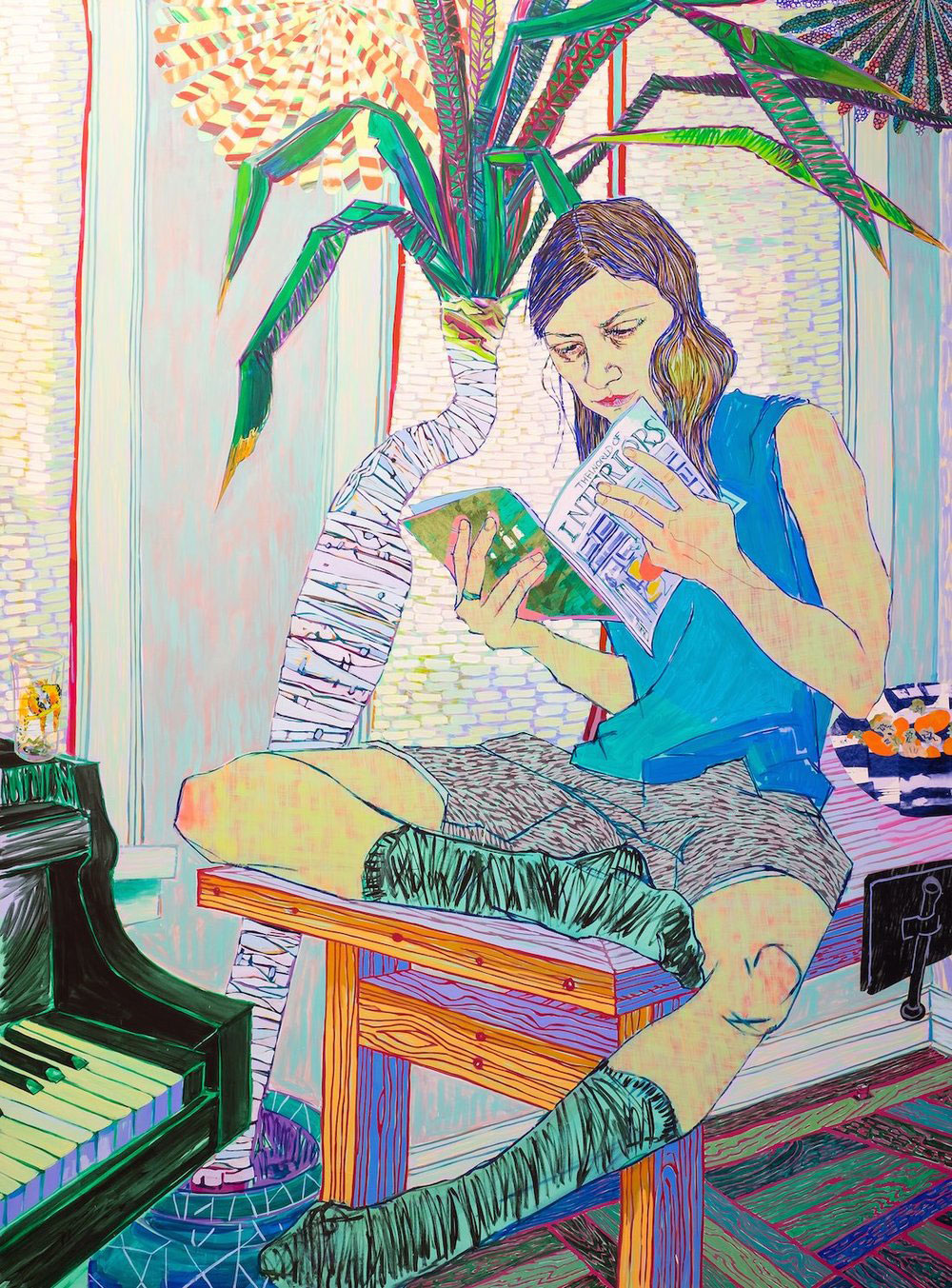 Des-portraits-de-famille-colores-par-Hope-Gangloff-5
