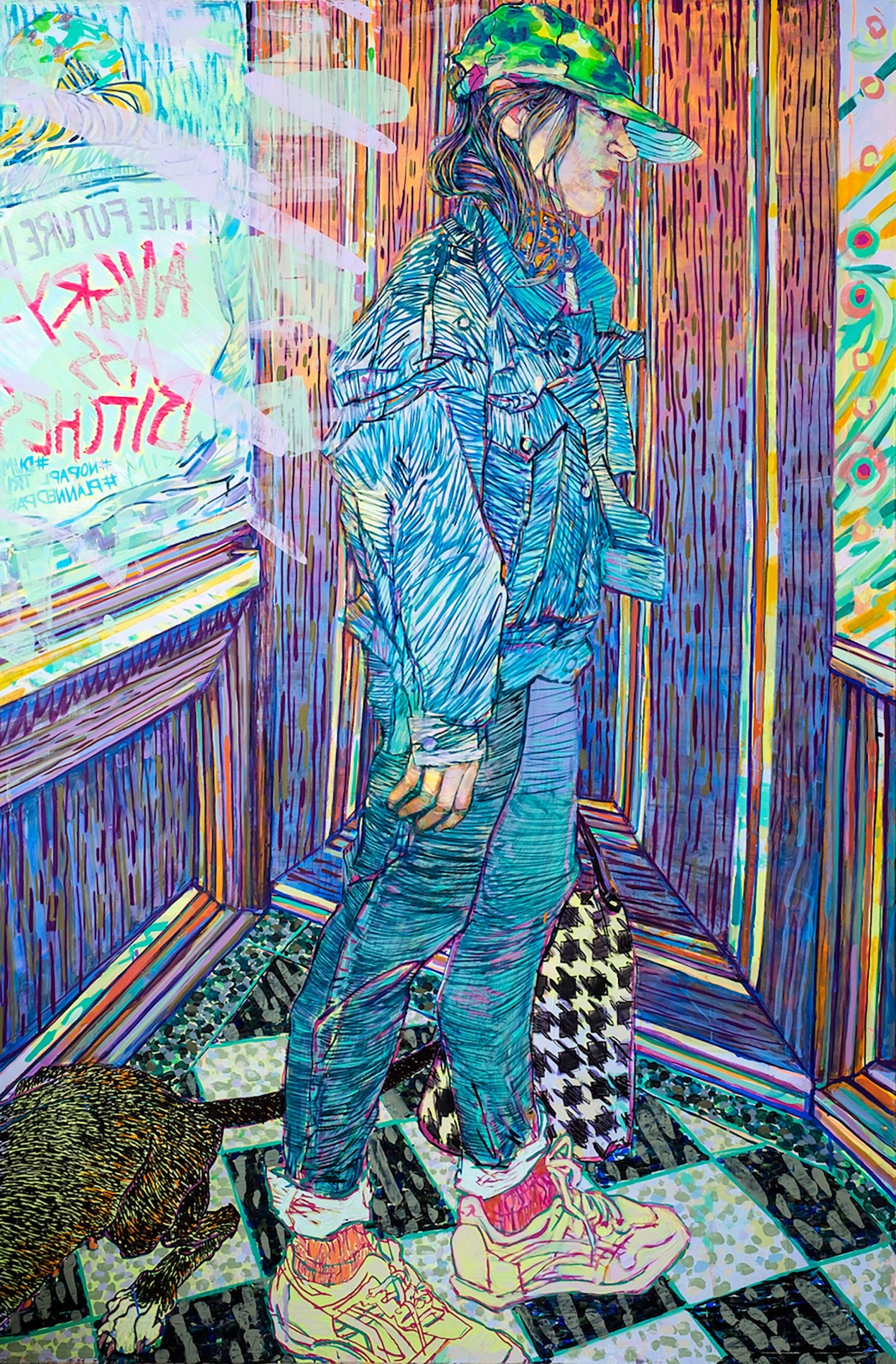 Des-portraits-de-famille-colores-par-Hope-Gangloff-9