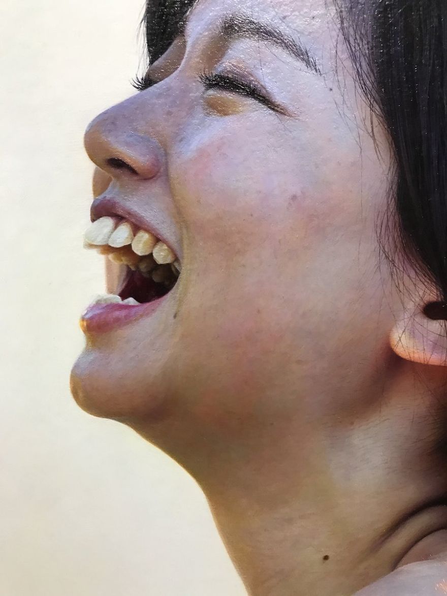 Les-peintures-hyper-realistes-de-Kei-Mieno-tableau-photo-realiste-4