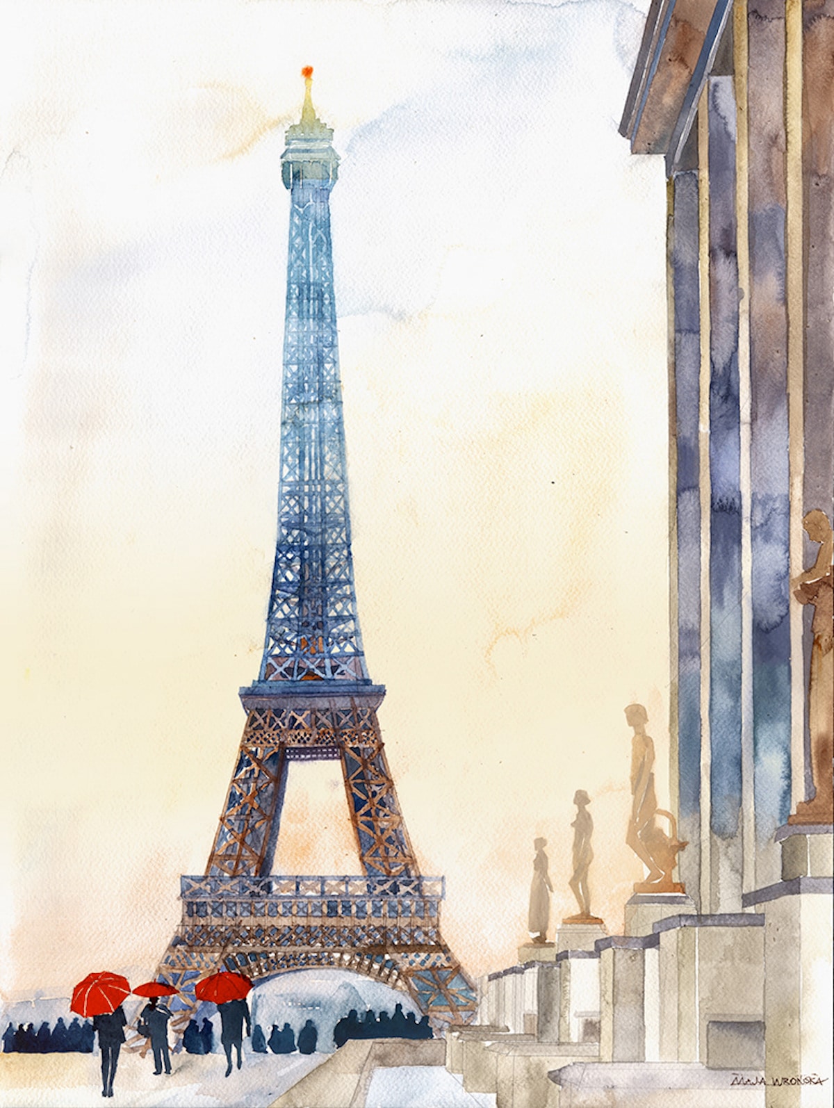 Les-aquarelles-de-paysages-urbains-de-Maja-Wronska-10