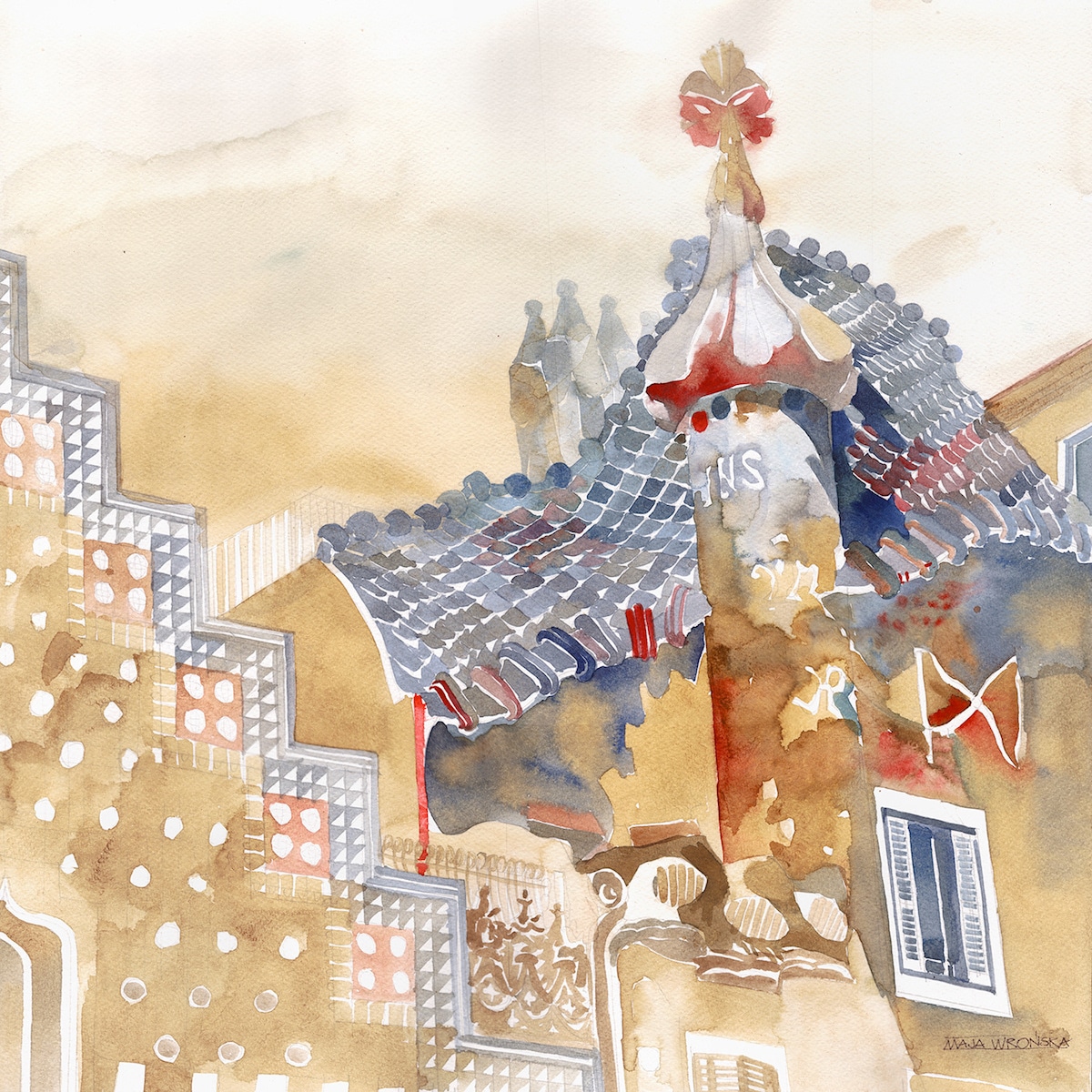 Les-aquarelles-de-paysages-urbains-de-Maja-Wronska-12