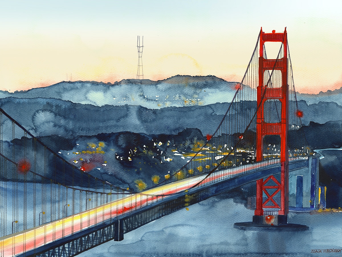 Les-aquarelles-de-paysages-urbains-de-Maja-Wronska-2