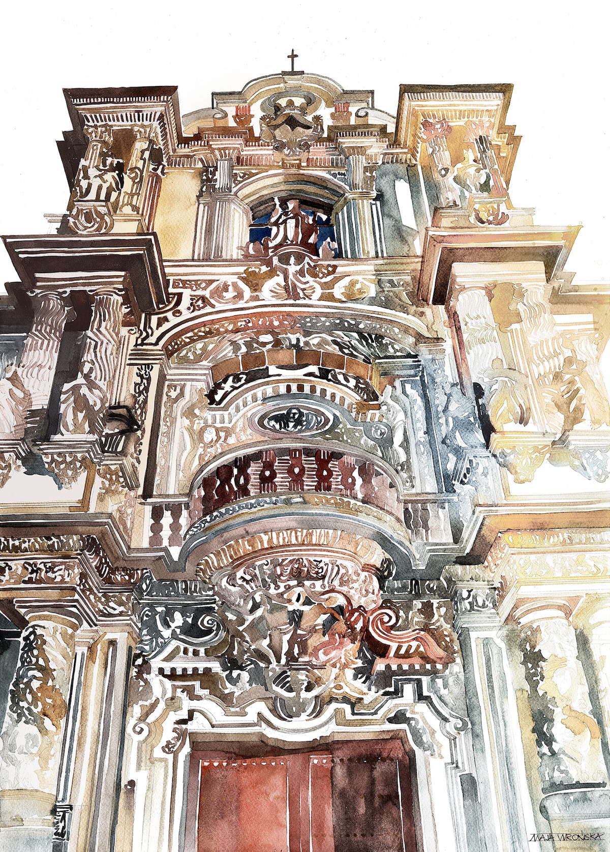 Les-aquarelles-de-paysages-urbains-de-Maja-Wronska-9