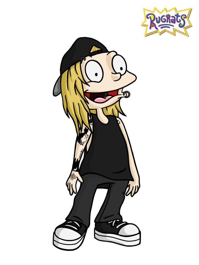 des-auto-portraits-dans-differents-styles-de-comics-par-Hannah-Dunn-15-rugrats