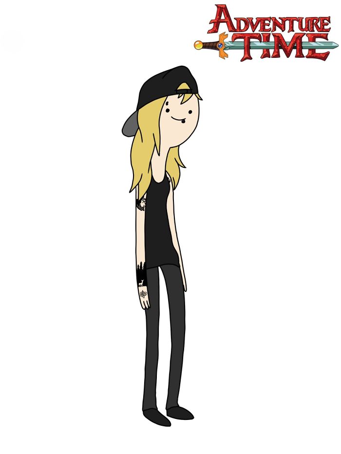 des-auto-portraits-dans-differents-styles-de-comics-par-Hannah-Dunn-8-adventure-time