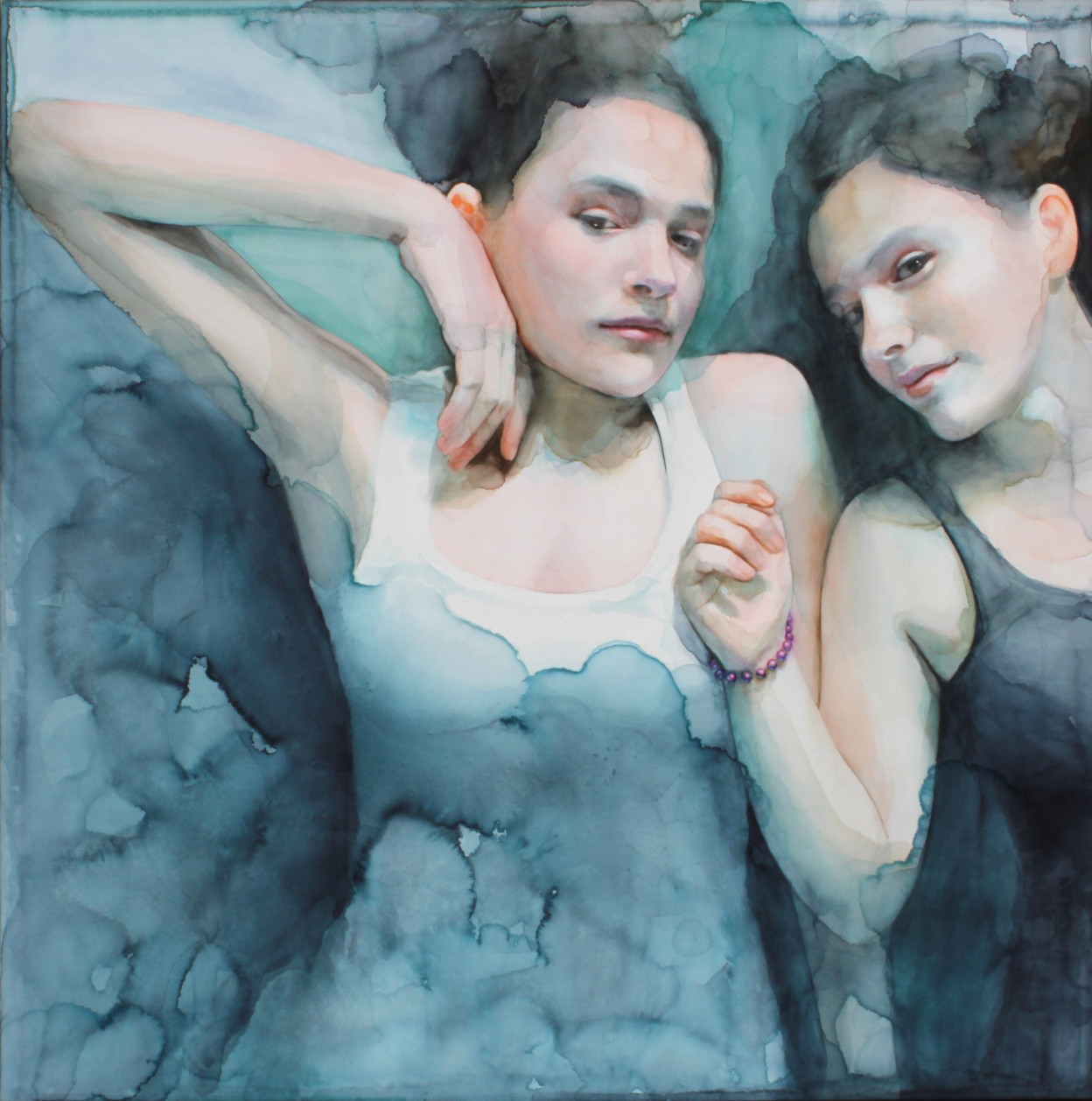 Des-portraits-de-femmes-en-aquarelles-par-Ali-Cavanaugh-7