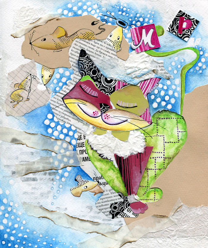 des-peintures-de-chats-dans-differents-styles-par-Veselka-Velinova-11-pop-art
