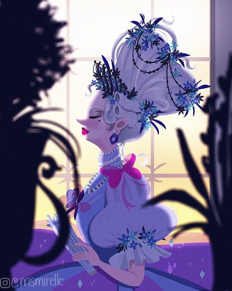 Les-illustrations-teintees-de-folklore-mexicain-de-Mirelle-Ortega-9