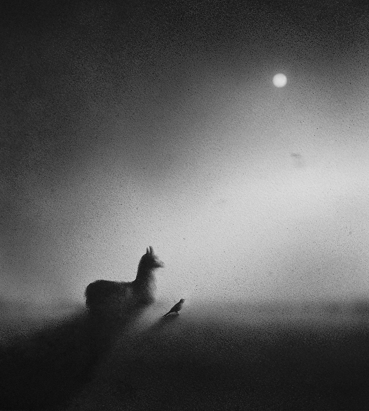 A-Love-Letter-to-Nature-des-aquarelles-monochromes-par-Elicia-Edijanto-8