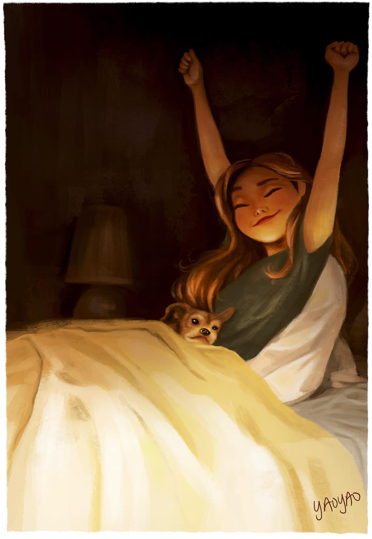 De-nouvelles-illustrations-de-la-vie-avec-son-chien-par-Yaoyao-Ma-Van-As-11