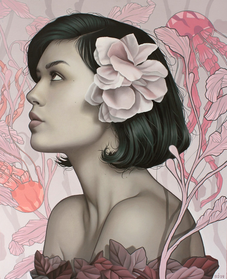 Des-portraits-de-femmes-exprimant-les-emotions-de-la-nature-par-Sarah-Joncas-2