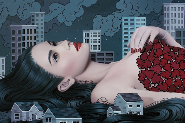 Des-portraits-de-femmes-exprimant-les-emotions-de-la-nature-par-Sarah-Joncas-9