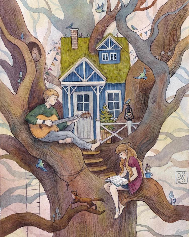 Les-aquarelles-de-contes-de-fees-de-Anna-Speshilova-13