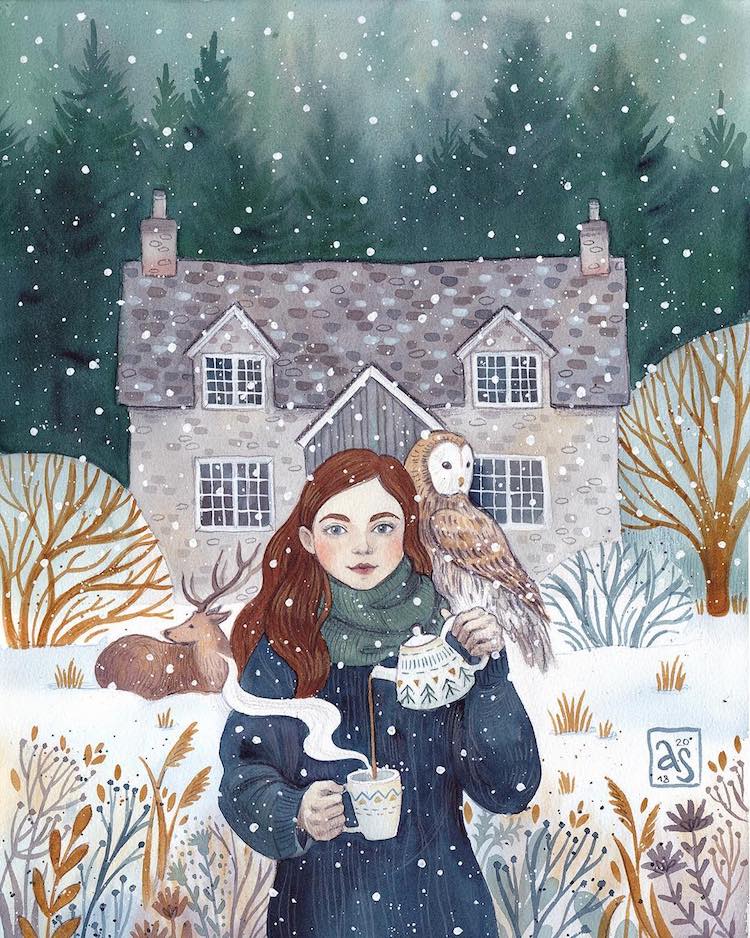 Les-aquarelles-de-contes-de-fees-de-Anna-Speshilova-2