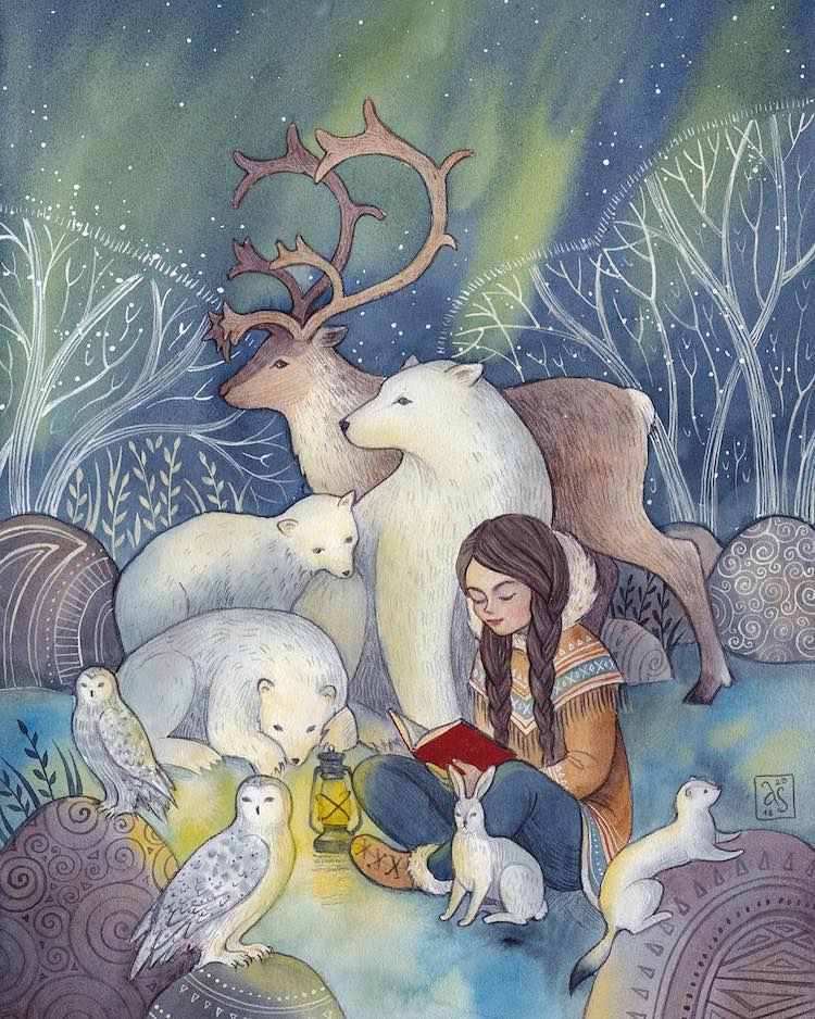 Les-aquarelles-de-contes-de-fees-de-Anna-Speshilova-5