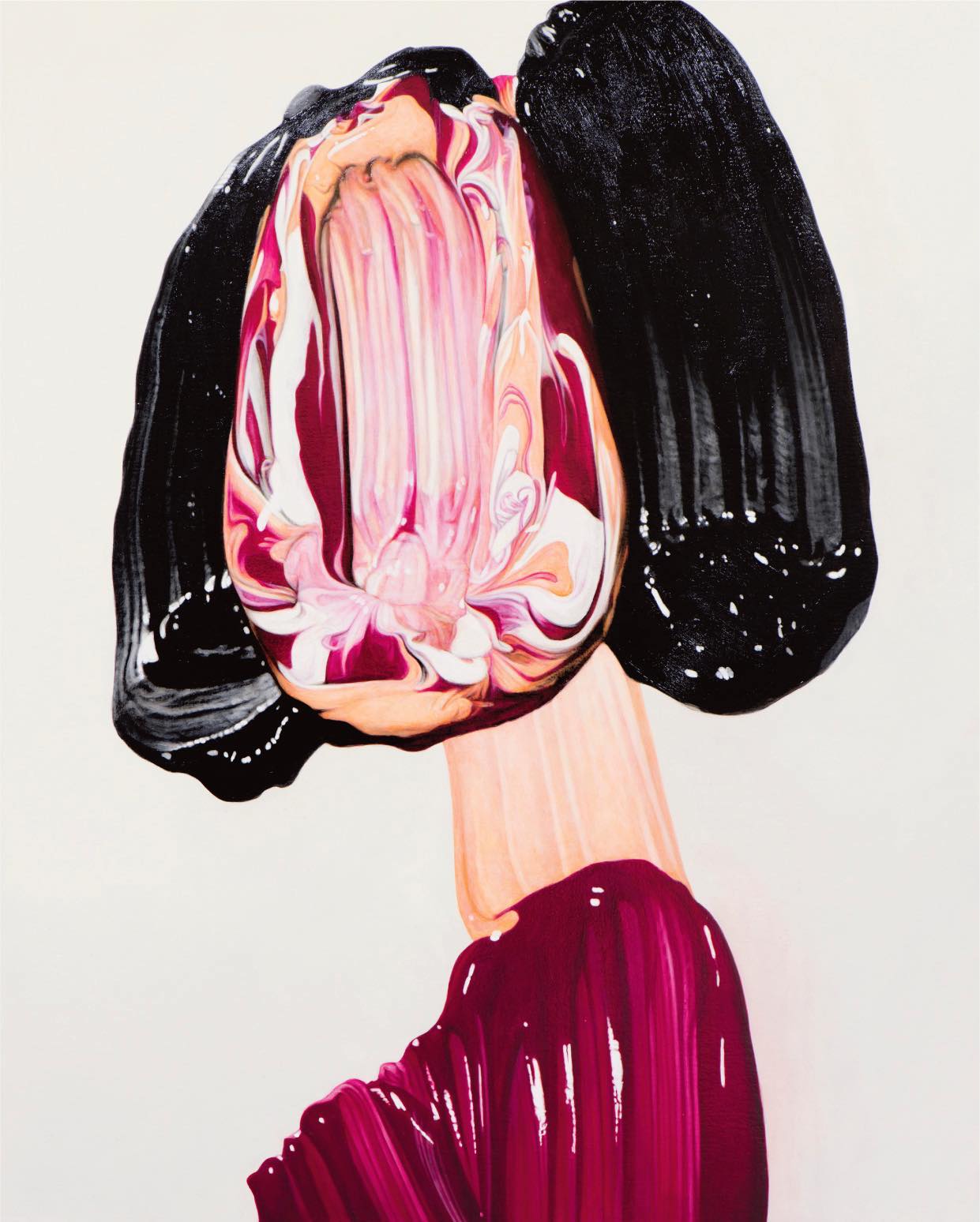 Les-portraits-abstraits-a-coup-de-pinceau-de-Teppei-Takeda-1