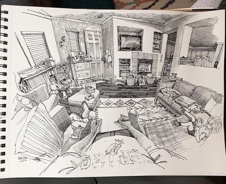 des-dessins-des-lieux-ou-il-se-trouve-par-Paul-Heaston-11