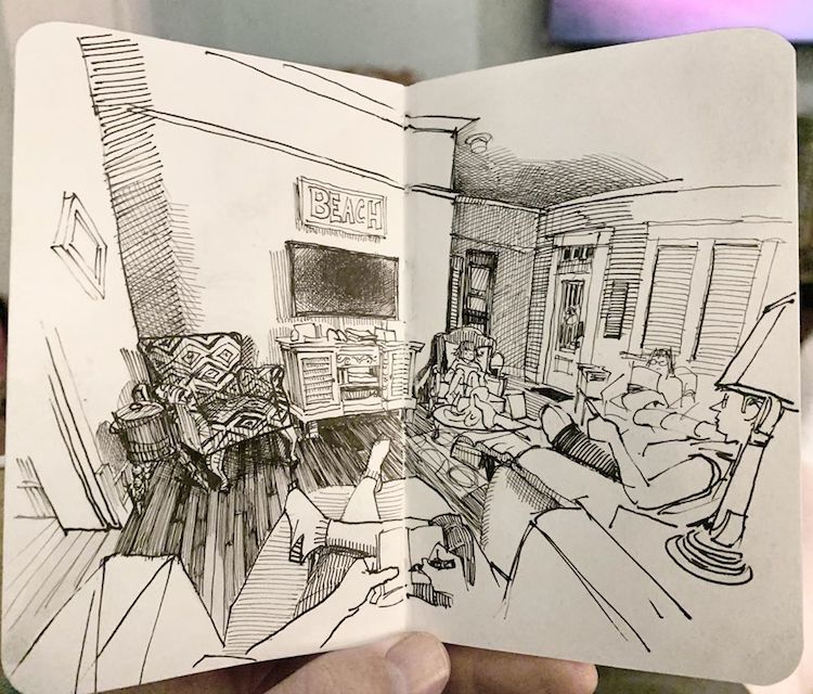 des-dessins-des-lieux-ou-il-se-trouve-par-Paul-Heaston-15