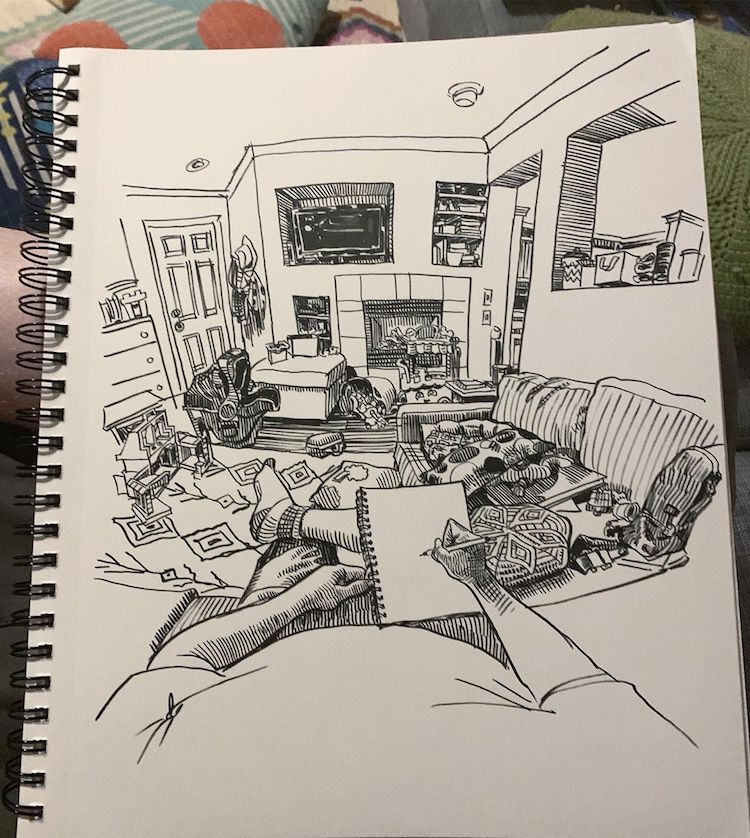 des-dessins-des-lieux-ou-il-se-trouve-par-Paul-Heaston-7