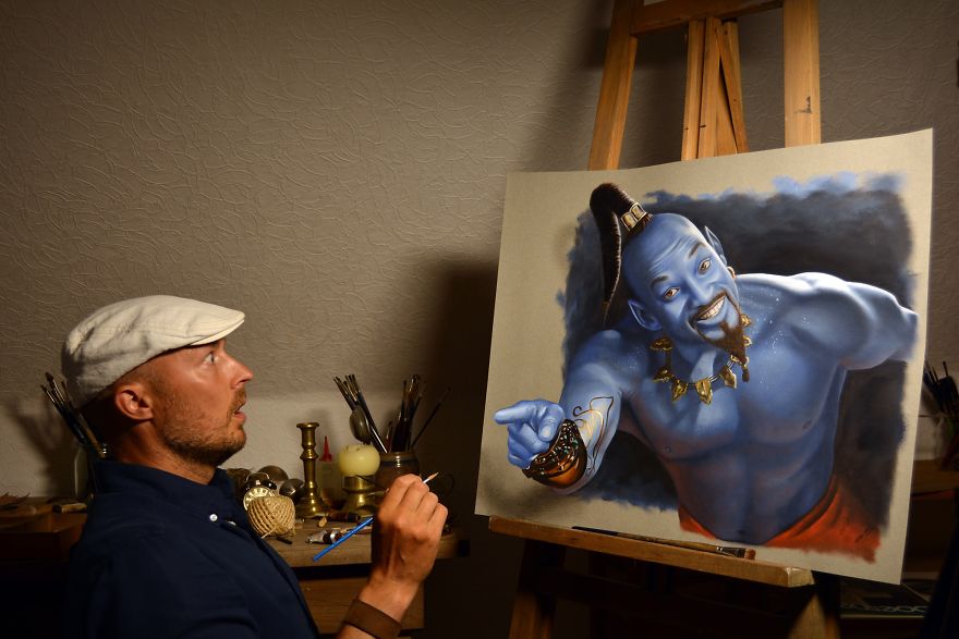 Les-dessins-et-peintures-3D-qui-semblent-surgir-de-leur-support-de-Stefan-Pabst-6