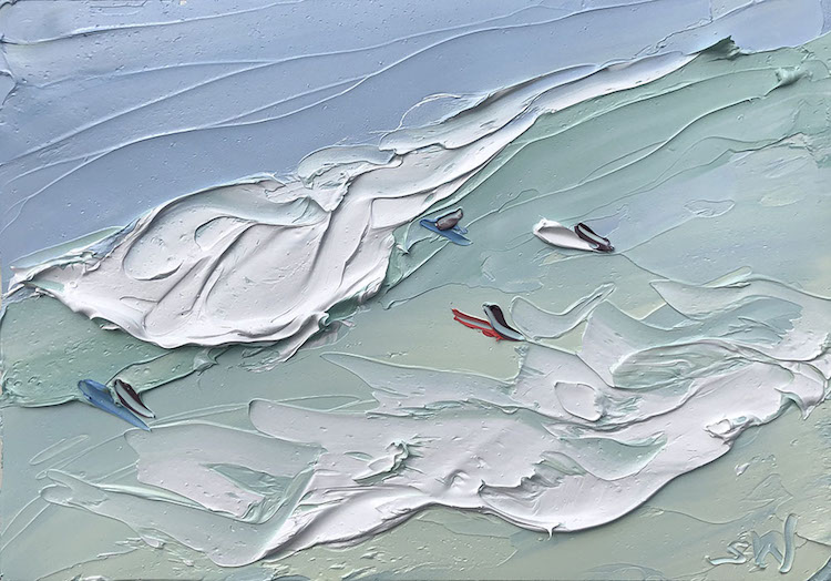 Les-scenes-de-detente-a-la-plage-de-Sally-West-2