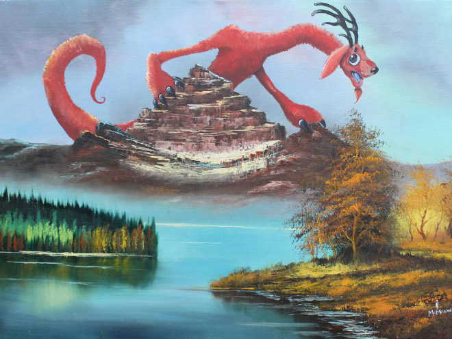 Christopher-McMahon-retouche-de-vieux-tableaux-en-ajoutant-des-monstres-21
