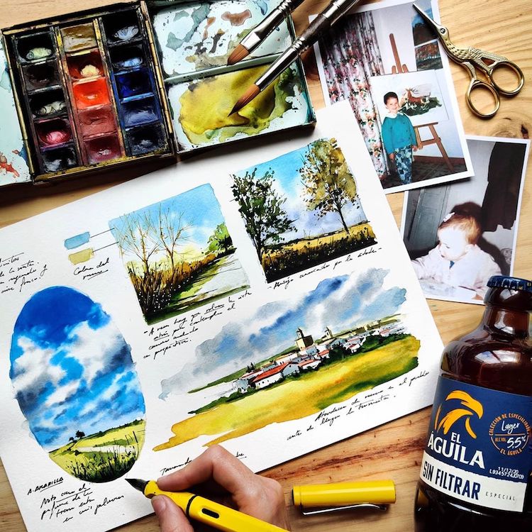 Les-carnets-de-voyage-en-aquarelle-de-Alicia-Aradilla-9
