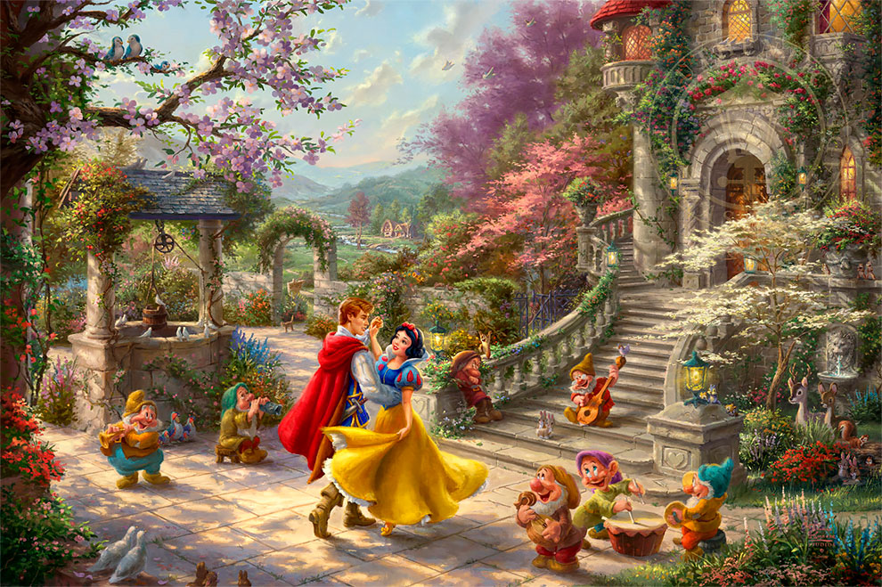 Les-peintures-Disney-incroyables-de-Thomas-Kinkade-13