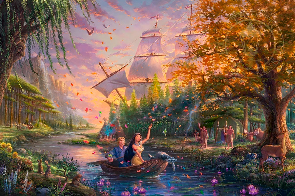 Les-peintures-Disney-incroyables-de-Thomas-Kinkade-14