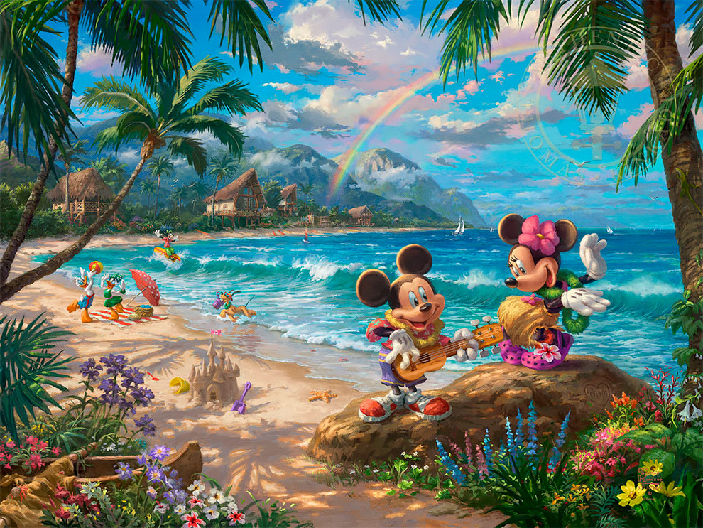 Les-peintures-Disney-incroyables-de-Thomas-Kinkade-15