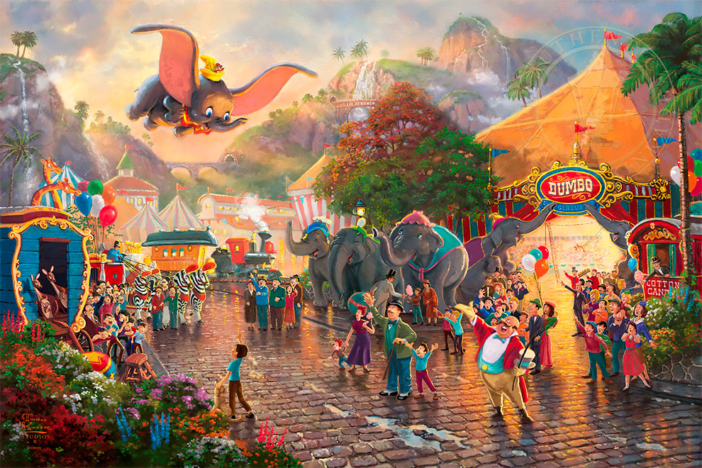 Les-peintures-Disney-incroyables-de-Thomas-Kinkade-18
