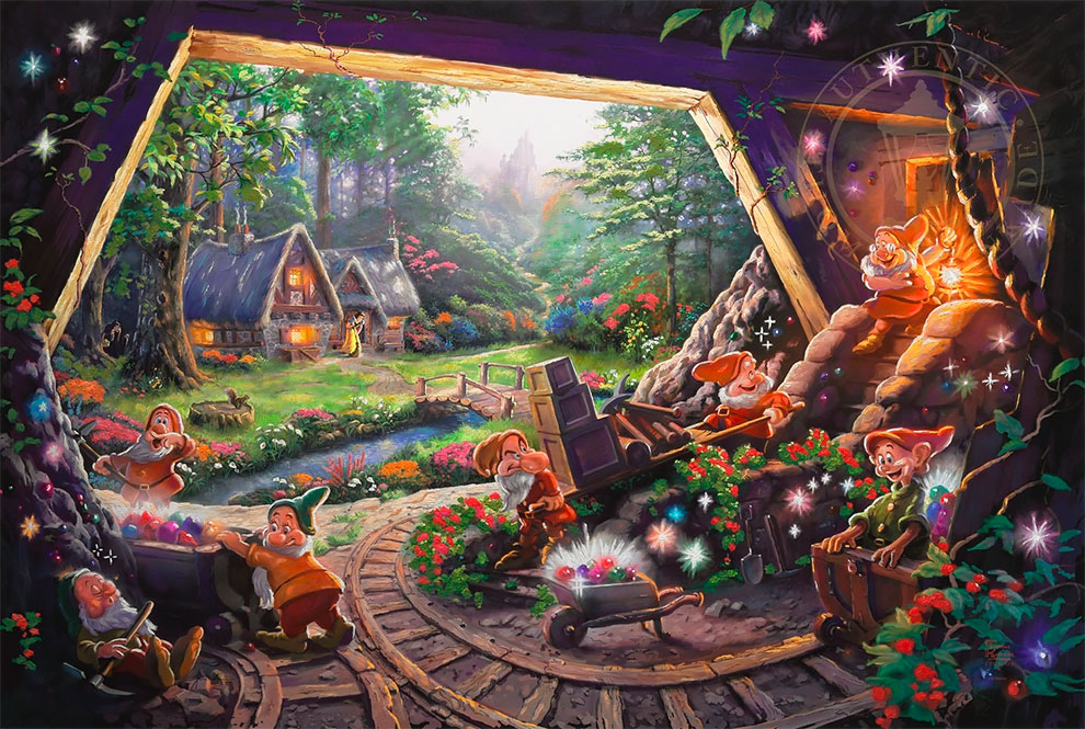Les-peintures-Disney-incroyables-de-Thomas-Kinkade-20