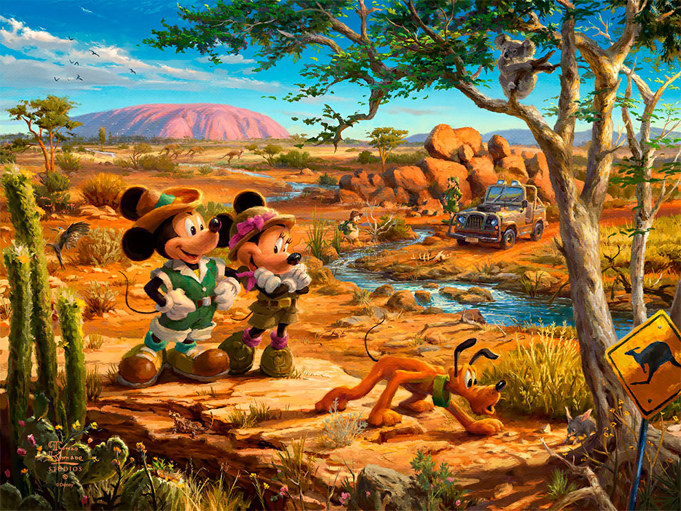 Les-peintures-Disney-incroyables-de-Thomas-Kinkade-4