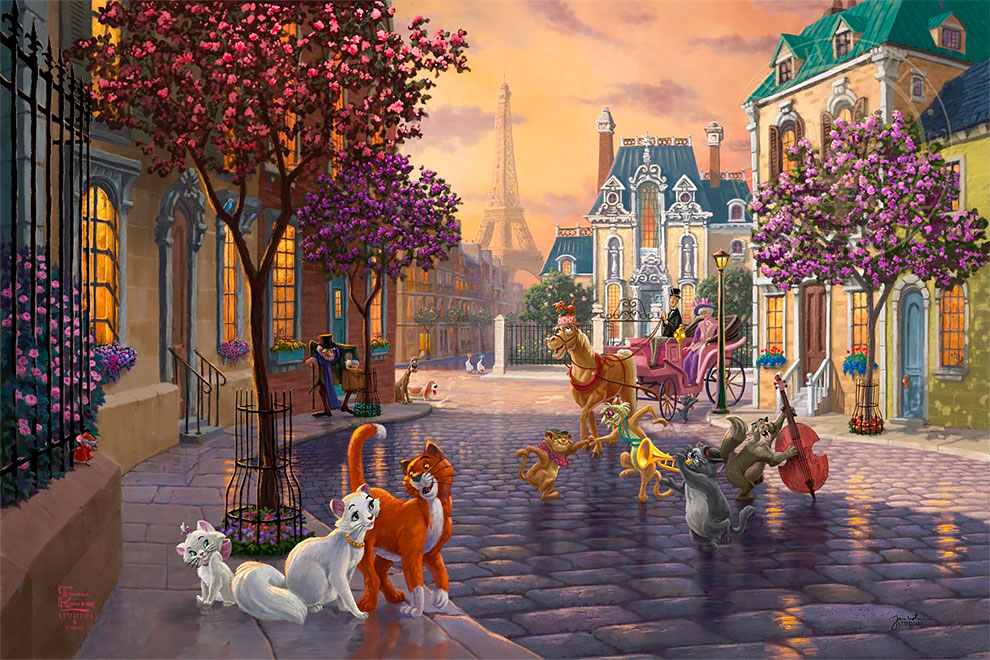 Les-peintures-Disney-incroyables-de-Thomas-Kinkade-5