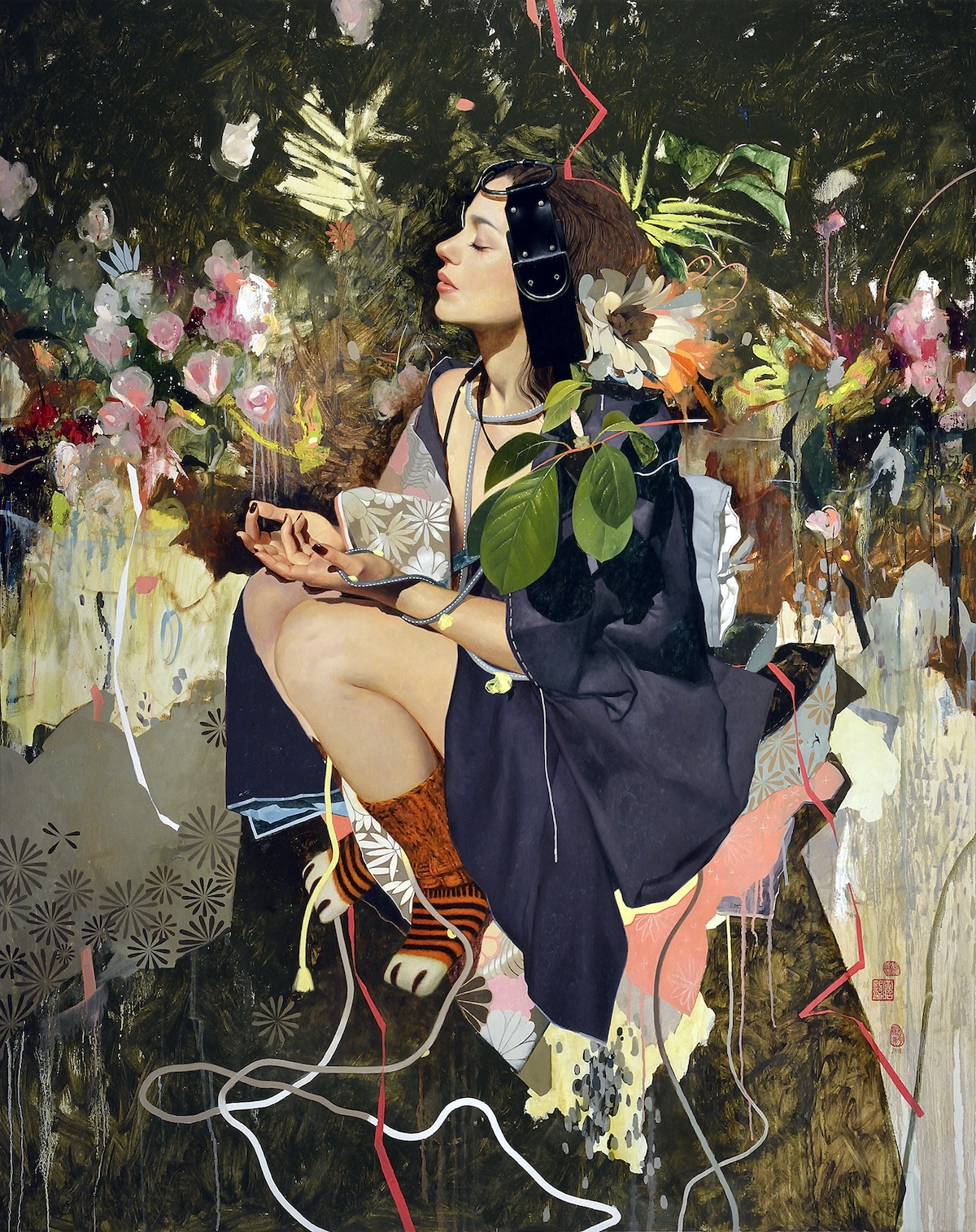 des-portraits-de-femmes-sereines-au-milieu-d-un-chaos-de-couleur-par-Soey-Milk-1