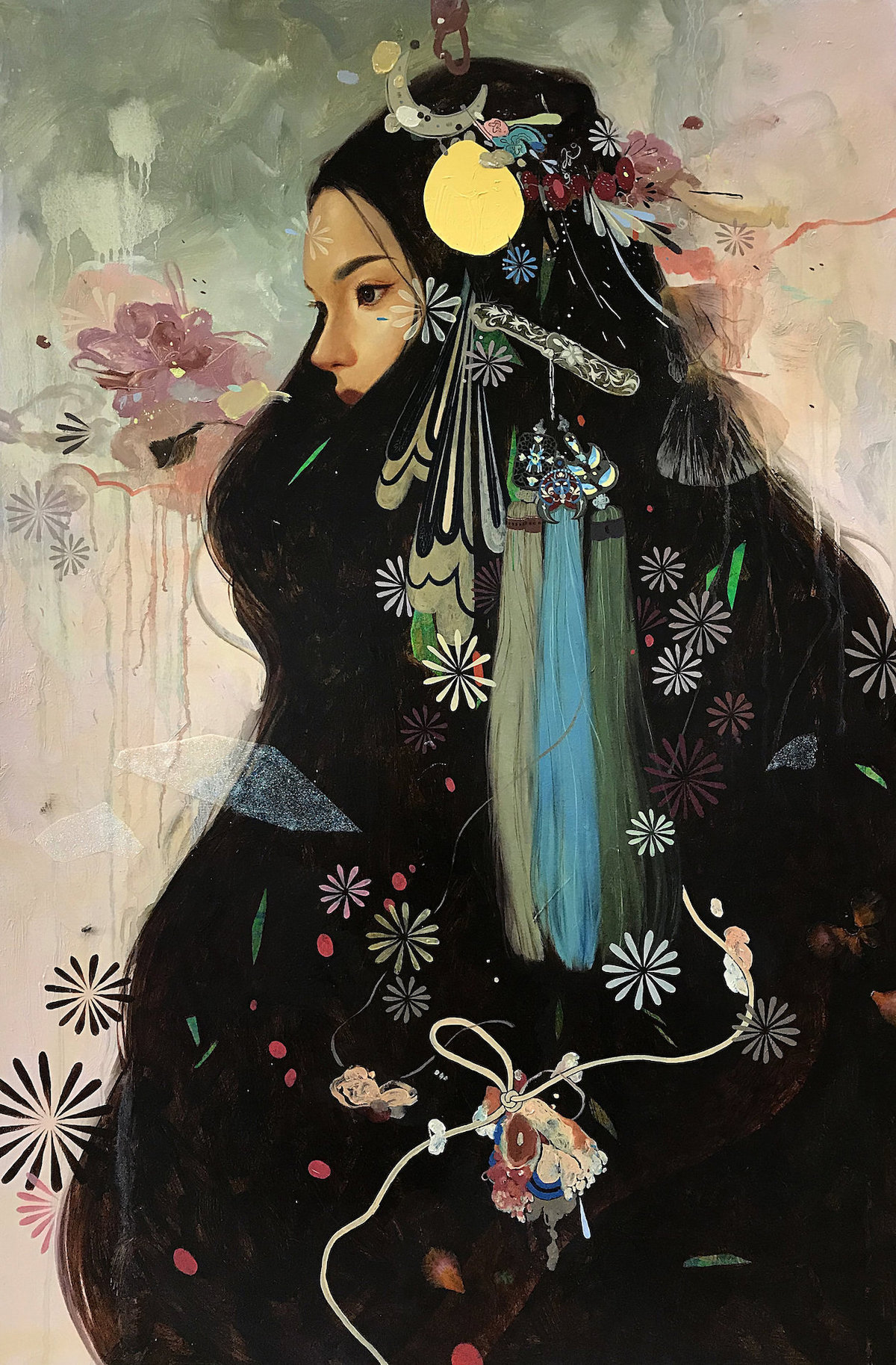 des-portraits-de-femmes-sereines-au-milieu-d-un-chaos-de-couleur-par-Soey-Milk-6