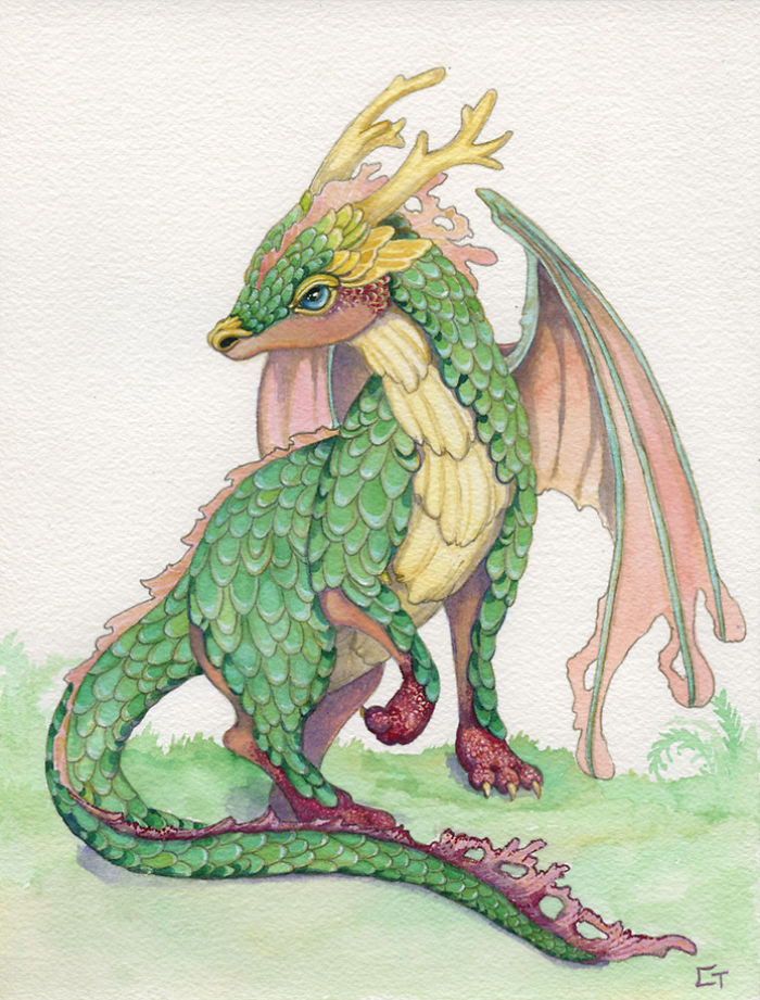 Des-dragons-en-aquarelles-par-CarrieAnn-Reda-14