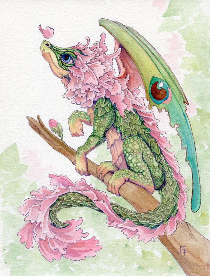 Des-dragons-en-aquarelles-par-CarrieAnn-Reda-3