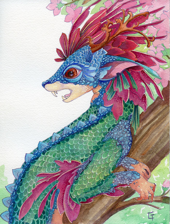 Des-dragons-en-aquarelles-par-CarrieAnn-Reda-7
