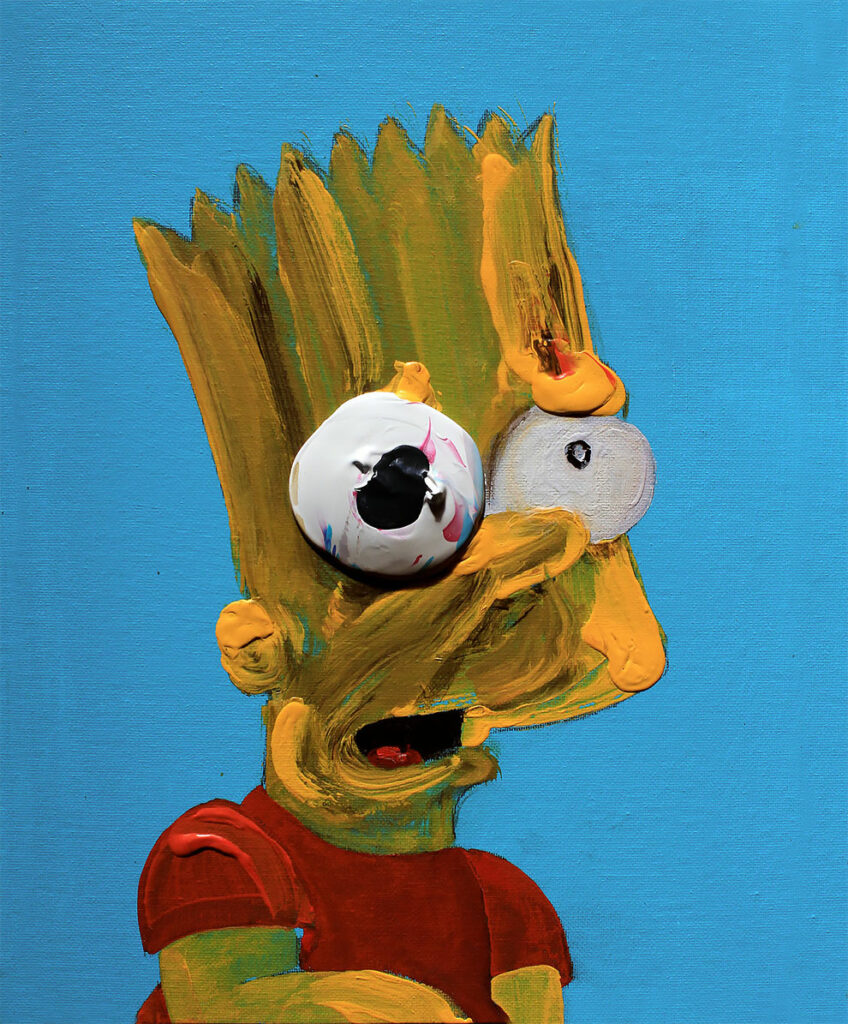 The Never Remembered - des portraits fondus surréalistes de pop-culture ...