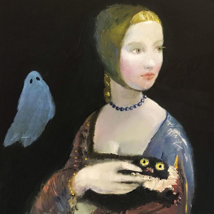 Vanessa-Stockard-incruste-ses-chats-dans-toutes-ses-peintures-9